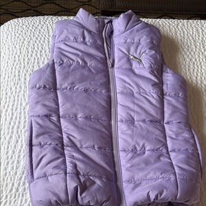 Puma Kids Lavender Puffer Vest